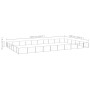 Perrera plateada 60 m² acero de vidaXL, Casetas y cercados para perros - Ref: Foro24-3082178, Precio: 518,40 €, Descuento: %