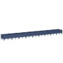 Jardinera con clavijas PP azul gris 362,5x42,5x28,5 cm en Macetas y jardineras | Comprar online en Foru.es