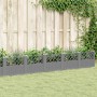 Jardinera con clavijas PP gris claro 363,5x43,5x43,5 cm en Macetas y jardineras | Comprar online en Foru.es
