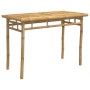 Mesa de comedor de jardín bambú 110x55x75 cm en Mesas de jardín | Comprar online en Foru.es