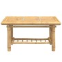 Mesa de centro de bambú 70x45x36 cm en Mesas de centro | Comprar online en Foru.es