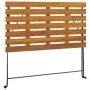 Mesa de cafetería plegable madera acacia y acero 100x54x71 cm de vidaXL, Mesas de jardín - Ref: Foro24-319971, Precio: 86,13 ...