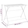 Mesa de cafetería plegable madera acacia y acero 100x54x71 cm de vidaXL, Mesas de jardín - Ref: Foro24-319971, Precio: 86,13 ...