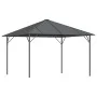 Cenador con techo gris antracita 3x3 m de vidaXL, Carpas y cenadores - Ref: Foro24-315247, Precio: 604,48 €, Descuento: %