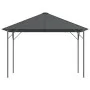 Cenador con techo gris antracita 3x3 m de vidaXL, Carpas y cenadores - Ref: Foro24-315247, Precio: 604,48 €, Descuento: %