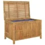 Caja de almacenaje de jardín bambú 90x52x55 cm de vidaXL, Cajas de almacenaje para exteriores - Ref: Foro24-319875, Precio: 1...