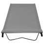 Cama de camping tela Oxford y acero gris 180x60x19 cm de vidaXL, Catres - Ref: Foro24-312481, Precio: 41,48 €, Descuento: %