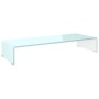 Mueble TV/Elevador de monitor cristal verde 80x30x13 cm de vidaXL, Muebles TV - Ref: Foro24-244145, Precio: 95,86 €, Descuent...