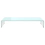 Mueble TV/Elevador de monitor cristal verde 80x30x13 cm de vidaXL, Muebles TV - Ref: Foro24-244145, Precio: 95,86 €, Descuent...