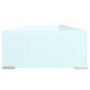 Mueble TV/Elevador de monitor cristal verde 80x30x13 cm de vidaXL, Muebles TV - Ref: Foro24-244145, Precio: 95,86 €, Descuent...