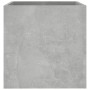 Jardinera de madera contrachapada gris hormigón 40x40x40 cm de vidaXL, Maceteros y jardineras - Ref: Foro24-808796, Precio: 3...