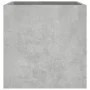 Jardinera de madera contrachapada gris hormigón 40x40x40 cm de vidaXL, Maceteros y jardineras - Ref: Foro24-808796, Precio: 3...