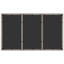 Mesa de jardín superficie de vidrio ratán PE gris 150x90x75 cm en Mesas de jardín | Comprar online en Foru.es