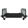 Remolque para bicicletas hierro y tela Oxford gris de vidaXL, Remolques para bicicletas - Ref: Foro24-94175, Precio: 100,20 €...