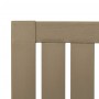 Silla de jardín Adirondack polipropileno marrón claro de vidaXL, Sillas de jardín - Ref: Foro24-364166, Precio: 124,78 €, Des...