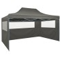 Carpa pleglable con 3 paredes 3x4,5 m gris antracita de vidaXL, Carpas y cenadores - Ref: Foro24-44973, Precio: 165,87 €, Des...
