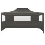 Carpa pleglable con 3 paredes 3x4,5 m gris antracita de vidaXL, Carpas y cenadores - Ref: Foro24-44973, Precio: 165,87 €, Des...