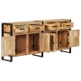 Aparador de madera maciza de mango 172x35x80 cm de vidaXL, Aparadores - Ref: Foro24-321696, Precio: 646,38 €, Descuento: %