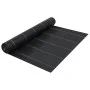 Estera de control de malezas y raíces PP negro 1x25 m de vidaXL, Mallas antihierbas - Ref: Foro24-313060, Precio: 18,71 €, De...