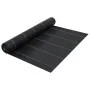 Estera de control de malezas y raíces PP negro 2x25 m de vidaXL, Mallas antihierbas - Ref: Foro24-313066, Precio: 34,93 €, De...
