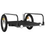 Remolque para bicicletas hierro negro 126x63x34 cm de vidaXL, Remolques para bicicletas - Ref: Foro24-94202, Precio: 77,86 €,...