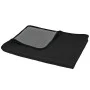 Cubrecama acolchado doble cara 170x210 cm gris y negro de vidaXL, Colchas y edredones - Ref: Foro24-132965, Precio: 24,20 €, ...