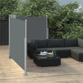 Anthrazitgraue einziehbare Seitenmarkise 100x600 cm von vidaXL, Sonnenschirme - Ref: Foro24-48444, Preis: 100,59 €, Rabatt: %