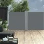 Toldo lateral retráctil gris antracita 100x600 cm de vidaXL, Sombrillas - Ref: Foro24-48444, Precio: 100,59 €, Descuento: %