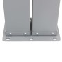 Toldo lateral retráctil gris antracita 100x600 cm de vidaXL, Sombrillas - Ref: Foro24-48444, Precio: 98,48 €, Descuento: %