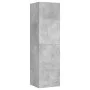 Mueble de TV madera contrachapada gris hormigón 30,5x30x110 cm de vidaXL, Muebles TV - Ref: Foro24-803370, Precio: 60,91 €, D...