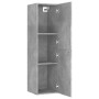 Mueble de TV madera contrachapada gris hormigón 30,5x30x110 cm de vidaXL, Muebles TV - Ref: Foro24-803370, Precio: 61,72 €, D...