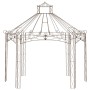 Pérgola de jardín marrón antiguo 400x258x378 cm hierro de vidaXL, Carpas y cenadores - Ref: Foro24-314000, Precio: 776,59 €, ...