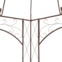 Pérgola de jardín marrón antiguo 400x258x378 cm hierro de vidaXL, Carpas y cenadores - Ref: Foro24-314000, Precio: 776,59 €, ...