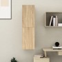 Mueble de TV madera contrachapada color roble 30,5x30x110 cm de vidaXL, Muebles TV - Ref: Foro24-803368, Precio: 59,41 €, Des...