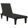 Tumbonas de polipropileno negro 2 unidades 155x58x83 cm de vidaXL, Tumbonas - Ref: Foro24-364148, Precio: 315,21 €, Descuento: %
