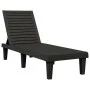 Tumbonas de polipropileno negro 2 unidades 155x58x83 cm de vidaXL, Tumbonas - Ref: Foro24-364148, Precio: 307,63 €, Descuento: %