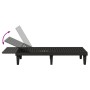 Tumbonas de polipropileno negro 2 unidades 155x58x83 cm de vidaXL, Tumbonas - Ref: Foro24-364148, Precio: 315,21 €, Descuento: %