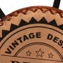 Küchen-Barhocker 4 Einheiten aus echtem Leder von vidaXL, Küchenhocker - Ref: Foro24-245448, Preis: 277,50 €, Rabatt: %