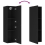 Mueble pared TV madera contrachapada negro 30,5x30x110 cm de vidaXL, Muebles TV - Ref: Foro24-803364, Precio: 69,67 €, Descue...