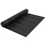 Estera de control de malezas y raíces PP negro 2x150 m de vidaXL, Mallas antihierbas - Ref: Foro24-313069, Precio: 103,85 €, ...