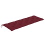 Banco de jardín con cojín madera maciza de acacia 157 cm de vidaXL, Bancos de jardín - Ref: Foro24-3064290, Precio: 190,66 €,...