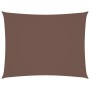 Toldo de vela rectangular tela Oxford marrón 2,5x4 m en Sombrillas | Comprar online en Foru.es