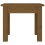 Mesa de centro madera maciza de pino marrón miel 35x35x30 cm de vidaXL, Mesas de centro - Ref: Foro24-814222, Precio: 34,93 €...