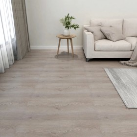 Lamas para suelo autoadhesivas 55 piezas PVC 5,11 m² gris taupe de vidaXL, Suelos y moquetas - Ref: Foro24-324648, Precio: 69...