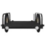 Remolque para bicicletas hierro negro 135x70x37 cm de vidaXL, Remolques para bicicletas - Ref: Foro24-94203, Precio: 86,94 €,...