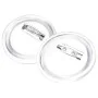 Badge kit with pin 100 sets acrylic 44 mm by vidaXL, Badges - Ref: Foro24-30161, Price: 22,41 €, Discount: %