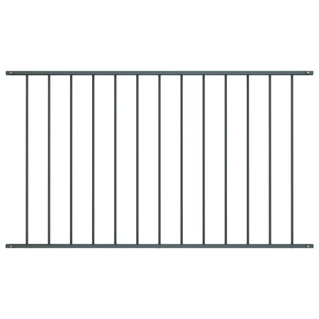 Panel de valla acero recubrimiento polvo gris antracita 1,7x1 m de vidaXL, Paneles de vallas - Ref: Foro24-145222, Precio: 47...