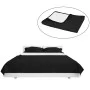 Cubrecama acolchado doble cara 230x260 cm blanco y negro de vidaXL, Colchas y edredones - Ref: Foro24-132970, Precio: 27,56 €...