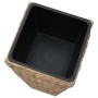 Conjunto de arriates 3 piezas jacinto de agua marrón de vidaXL, Maceteros y jardineras - Ref: Foro24-45568, Precio: 107,41 €,...