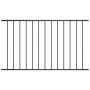 Panel de valla de acero con recubrimiento polvo negro 1,7x0,75m de vidaXL, Paneles de vallas - Ref: Foro24-145218, Precio: 43...